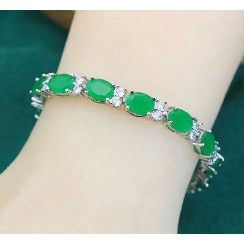 Beautiful Emerald Bracelet
